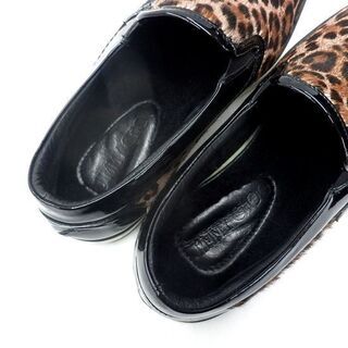 スニーカー ジミー チュウ Jimmy Choo スリッポン ハラコ レオパード ヒョウ柄 アニマル 黒 靴 26cm ペイペイ対応 札幌 モノハウス西野店 札幌の靴 スニーカー の中古あげます 譲ります ジモティーで不用品の処分