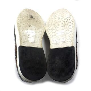 スニーカー ジミー チュウ Jimmy Choo スリッポン ハラコ レオパード ヒョウ柄 アニマル 黒 靴 26cm ペイペイ対応 札幌 モノハウス西野店 札幌の靴 スニーカー の中古あげます 譲ります ジモティーで不用品の処分