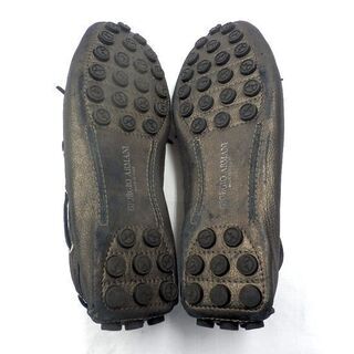 ▷デッキシューズ ジョルジオ アルマーニ GIORGIO ARMANI レザー