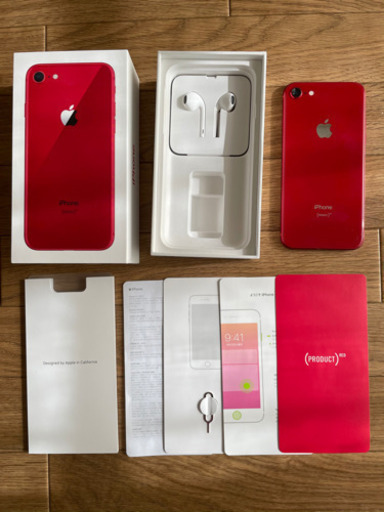 iPhone8 256GB SIMフリー！レッド 赤色♪ | noonanwaste.com