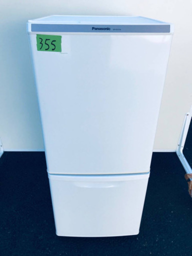 355番 Panasonic✨ノンフロン冷凍冷蔵庫✨NR-B147W-W‼️