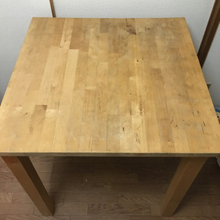 IKEA テーブル 椅子2つセット