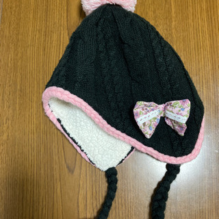 サイズ50〜52cm 女の子　ニット帽