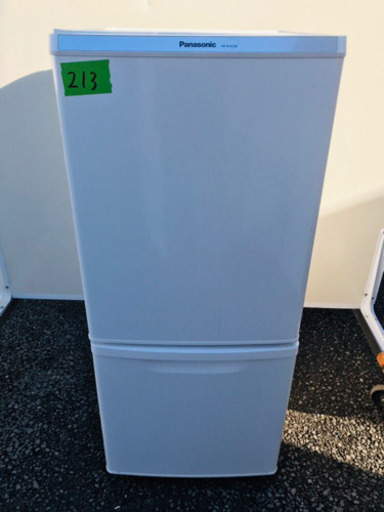 ①213番 Panasonic✨ノンフロン冷凍冷蔵庫✨NR-B145W-W‼️
