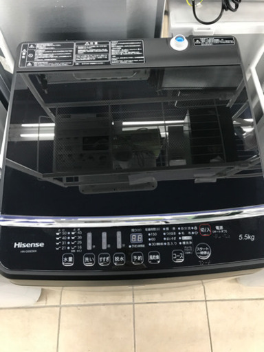 Hisense HW-G55E5KK 2018年製 5.5kg 洗濯機