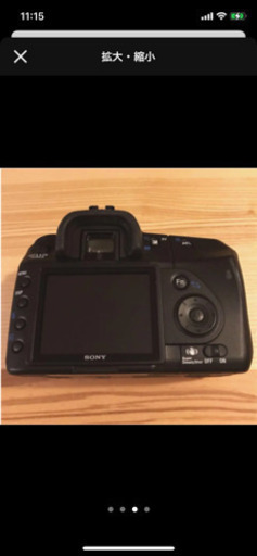 (値下)【中古】SONY α200ズームレンズキット＋望遠レンズ