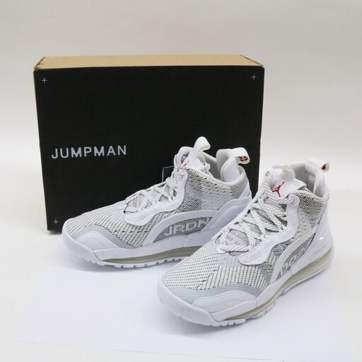 【未使用品】 NIKE JORDANS AEROSPACE 720 ナイキ ジョーダン エアロスペース CW3879 サイズ9 27㎝ ハイカット スニーカー ホワイト 白
