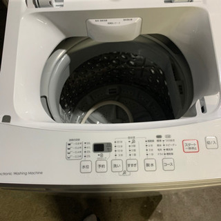 『送料無料』☆ニトリ洗濯機☆2019年製☆NTR60