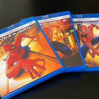 【売り切れ】サム･ライミ監督版 スパイダーマン3部作【Blu-ray】