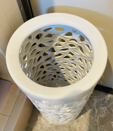 ニトリ陶器傘立てホワイト美品 ててなお 本陣のその他の中古あげます 譲ります ジモティーで不用品の処分