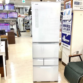 安心の6ヶ月保証付！！ TOSHIBA 5ドア冷蔵庫 GR-G43G