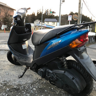 オートショップable 03011213S スズキ アドレスV125G 青 関東圏内 即日
