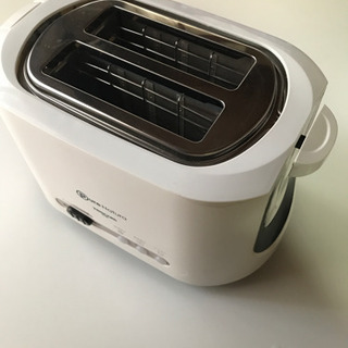 トースター　ホワイト解凍機能付き