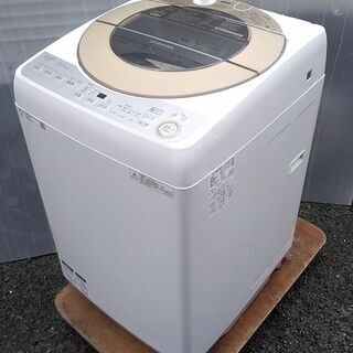 全自動洗濯機　9キロ　大容量　2018年製　シャープ