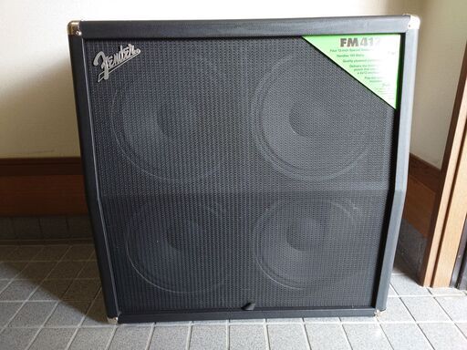 フェンダー キャビネットFM412（未使用品）30.5㎝×4 100W