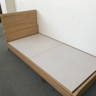 【お取り置きTK】ベッドフレーム シングルベッド 木製 家具 寝...