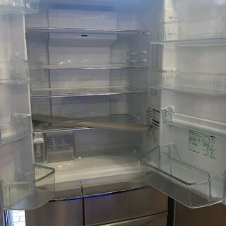 安心6カ月保証付】Panasonic 6ﾄﾞｱ冷蔵庫 NR-F456T-N 2012年製 【ﾄﾚﾌｧｸ