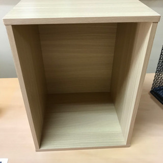 一段ボックス　木製