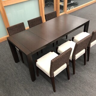 豪華ダイニング7点セット⭐️✨a.Flat特価品ブランド品