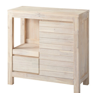 美品 unico キッチンカウンター MANOA W900