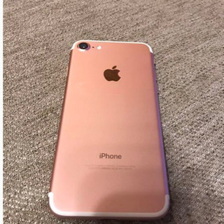 【ネット決済・配送可】iPhone 7 Rose Gold 12...