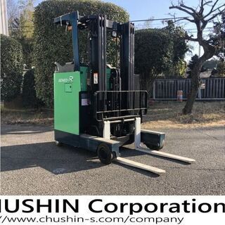 高さ2m以下!! FSV 1トン 低稼働 バッテリーフォークリフト リーチ 