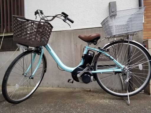 パナソニック Panasonic BE-ENTX63V [電動アシスト自転車 ビビ・TX 26 