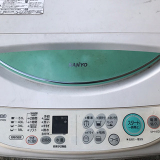 SANYO  全自動電気洗濯機  ASW-B60V(WG)