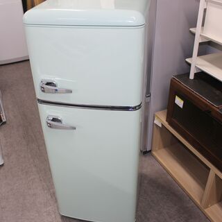 ✨冷蔵庫 93L 2022年製　近県限定配達無料　更に値下げしました✨ レトロ冷蔵庫 114L (値下げ)