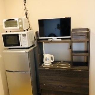 取りに来てくださる方限定】単身者用家電セット7点！洗濯機、冷蔵庫