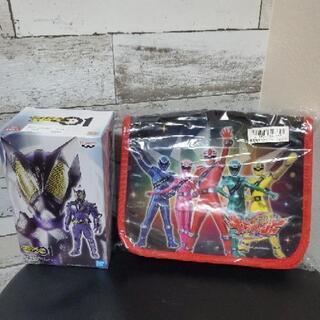 (取引中)仮面ライダーフィギュア&キラメイジャーかばん