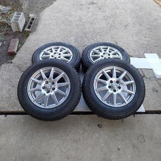 アルミホイール付スタッドレスタイヤ　15インチ　195/65R15