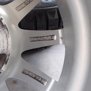 アルミホイール付スタッドレスタイヤ　15インチ　195/65R15