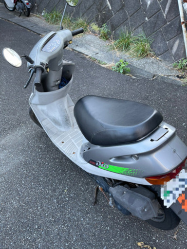 【金額相談可能】HONDA ディオ スーパーディオ　2stDio AF27 黒(灰色)