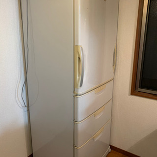 シャープ　冷蔵庫　日本製　両側開き　引き取り限定