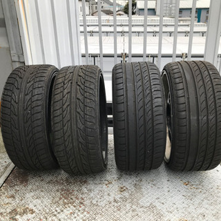 深リム20インチ　アルミホイール　フロント225 30 R20 リア235 30R20 クラウン ゼロクラ セルシオ