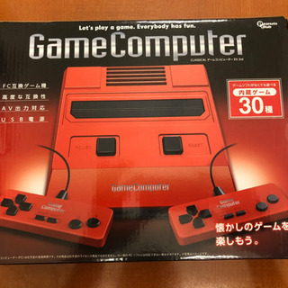 ゲームコンピューター（赤）