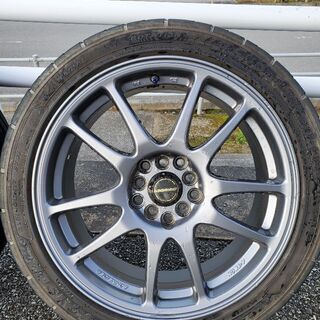 17インチ　マルチピッチ　ハイグリップタイヤ付き