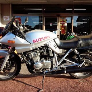 NO.3627　ＧＳＸ４００Ｓカタナ　水冷４サイクル１６バルブ４気筒４００ｃｃ　シルバー　 ☆彡 NO.3627 GSX400Sカタナ 水冷4サイクル16バルブ4気筒