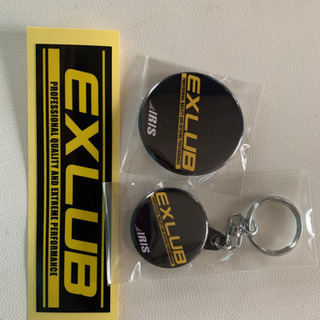 【ネット決済】EXLUB キーホルダー、缶バッチ、ステッカー