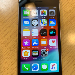 iPhone5s 16GBモデル（auキャリア）美品！