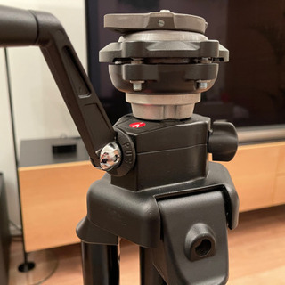 マンフロット Manfrotto 475B プロギア付き三脚 雲台 ボールカメラ