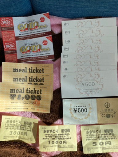 市内お食事券セット【13950円相当】※オマケ込み