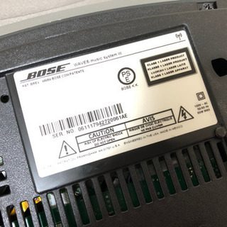 BOSE CDプレイヤー ジャンク品