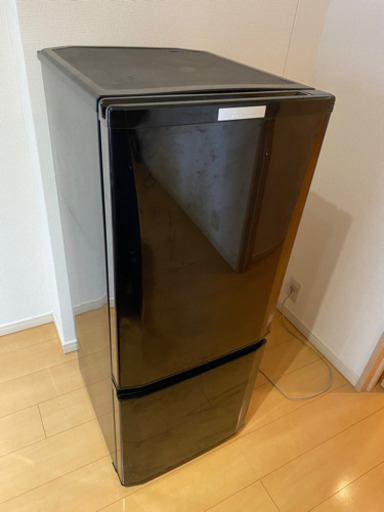冷蔵庫【使用期間2年！三菱製！黒】