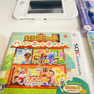 美品　New  任天堂　3DS  LL  どうぶつの森　2本　そ...