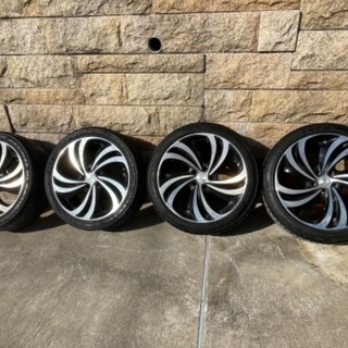タイヤ、ホイール 廃盤☆ロクサーニ632 VENTURI 19インチアルミ 