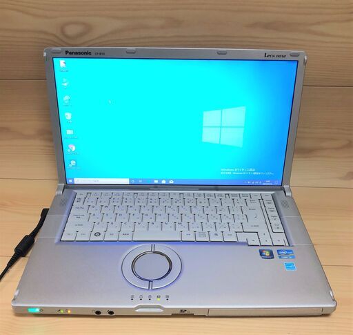 送料無料 希少品 ノートPC 中古動作良品 15.6型 Panasonic CF-B10PWYYS Core i3 4GB 160G 無線LAN wifi Windows10 LibreOffice