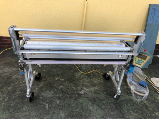 商談中クロス　糊付け機　自動