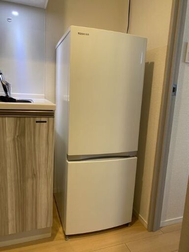東芝冷蔵庫 GR-M15BS(W) ３年使用 キレイです！